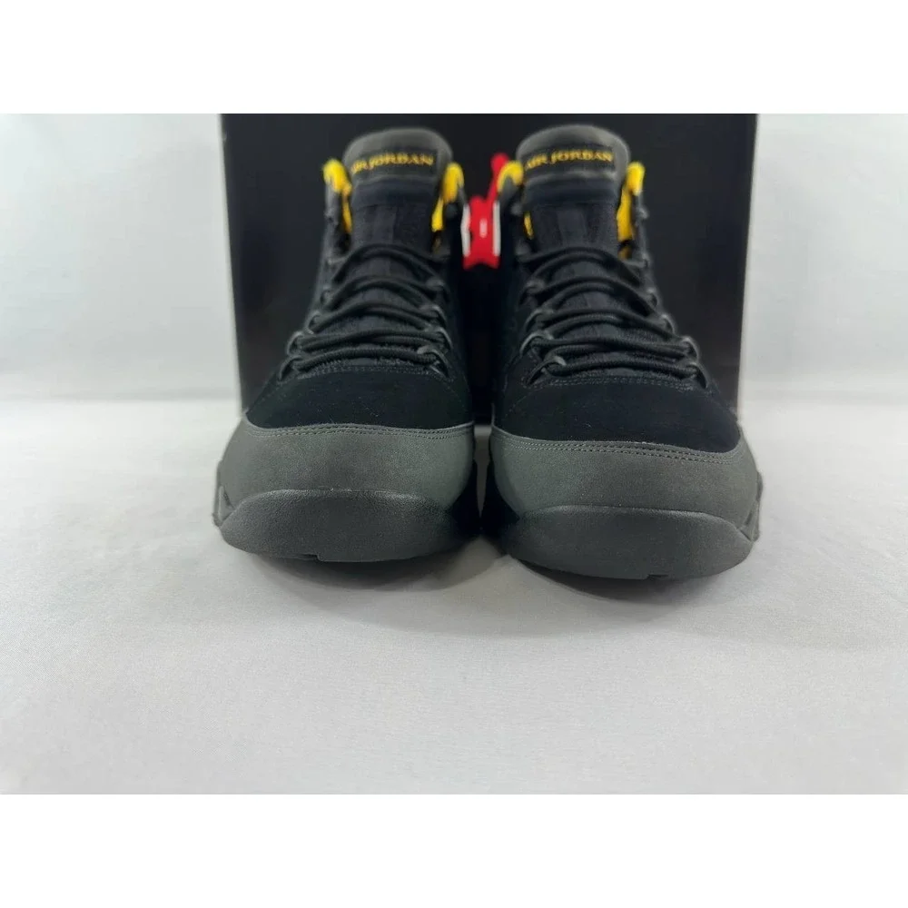 Nike Air Jordan 9 Retro 'Dark Charcoal University Gold' CT8019-070 Size 12